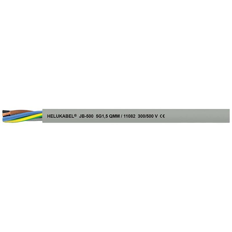 Foto van Helukabel ob-500 stuurstroomkabel 3 x 0.75 mm² grijs 11028 100 m