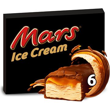 Foto van Mars chocolade ijs 6 stuks bij jumbo