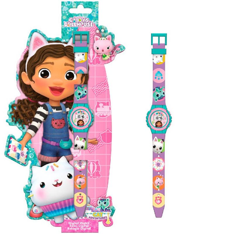 Foto van Gabby'ss dollhouse horloge digitaal