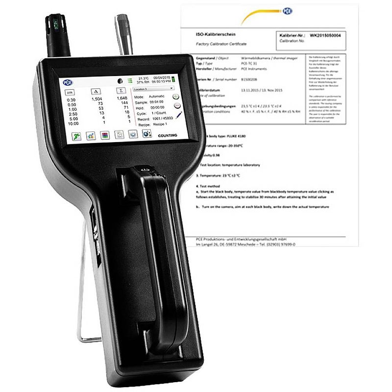 Foto van Pce instruments pce-pqc 13eu deeltjesteller