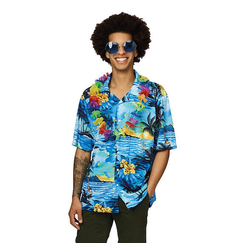 Foto van Hawaii overhemd voor heren 54 (l) - carnavalsblouses