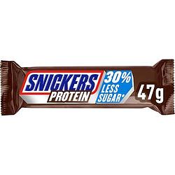 Foto van Snickers protein melk chocolade karamel pinda reep single bij jumbo