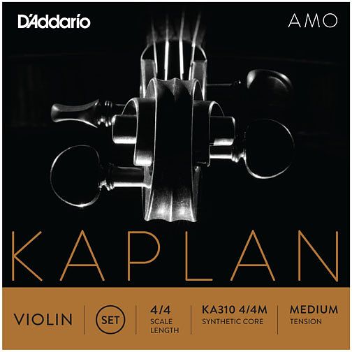 Foto van D'saddario kaplan amo ka310 4/4 medium vioolsnaren set