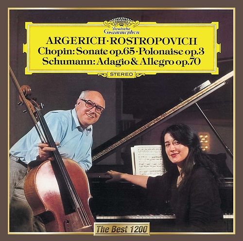 Foto van Chopin: cello sonata; polonaise / schumann: adagio - cd (0028941986023)