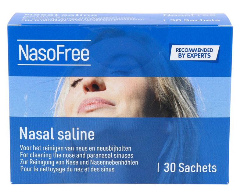 Foto van Dos medical nasaal spoelzout sachets