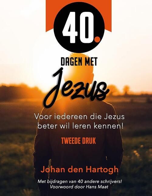 Foto van 40 dagen met jezus - johan den hartogh - hardcover (9789493274068)