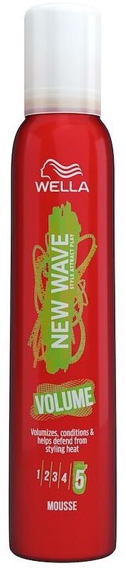 Foto van Wella new wave volume haarmousse 200ml bij jumbo