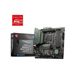 Foto van Msi mag b660m bazooka ddr4 moederbord socket intel 1700 vormfactor micro-atx moederbord chipset intel® b660