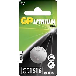 Foto van Gp batteries lithium cell 2181 wegwerpbatterij cr1616