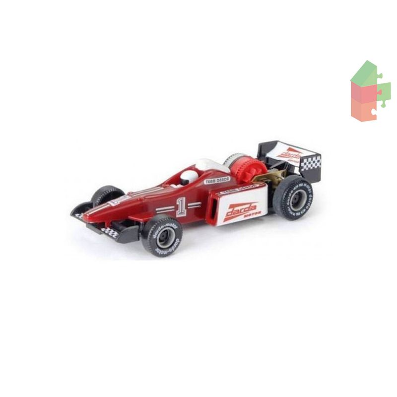 Foto van Darda racebaan auto formule 1 - f1 auto (rood)