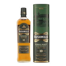 Foto van Bushmills 10 years 70cl whisky + giftbox