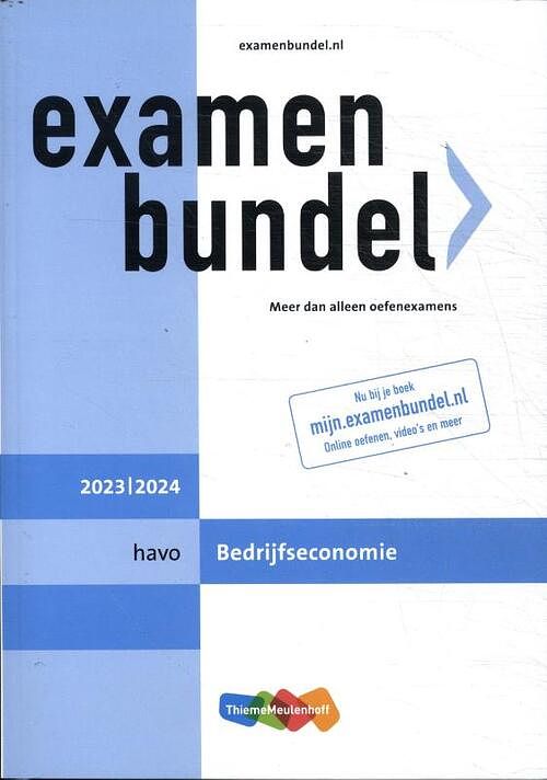 Foto van Examenbundel - paperback (9789006648324)