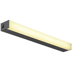 Foto van Slv sight 60 1001283 led-wandlamp led vast ingebouwd 20 w led zwart