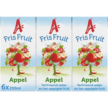 Foto van Appelsientje frisfruit appel 6x200ml bij jumbo