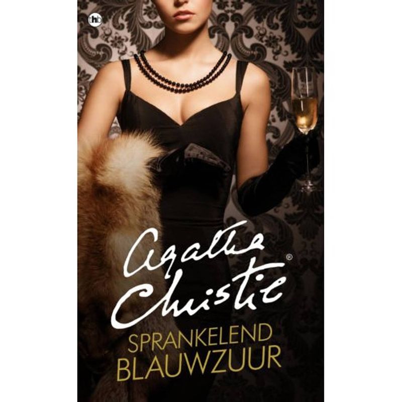 Foto van Sprankelend blauwzuur - agatha christie