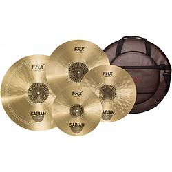 Foto van Sabian frx prepack set 4-delige bekkenset incl. tas