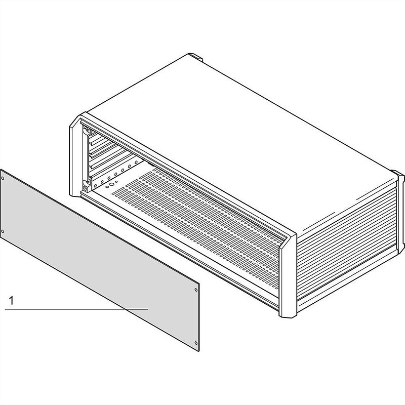 Foto van Schroff 20850136 frontpaneel 4 stuk(s)