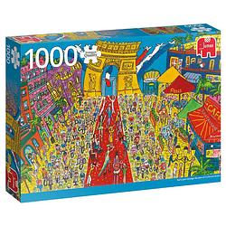 Foto van Jumbo puzzel sightseeing triomfboog parijs - 1000 stukjes