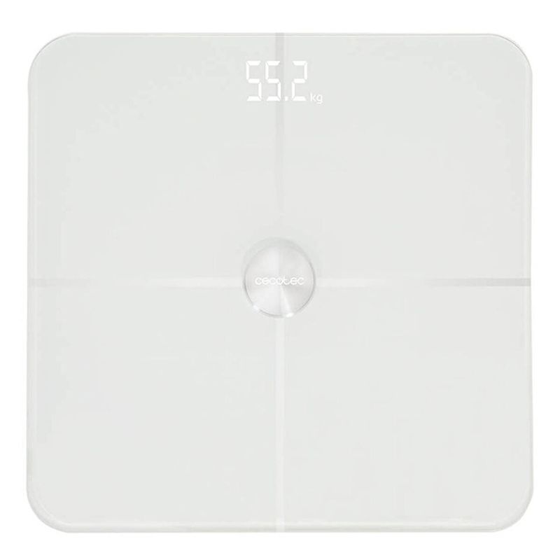 Foto van Digitale personenweegschaal cecotec surface precision 9600 smart healthy wit 180 kg