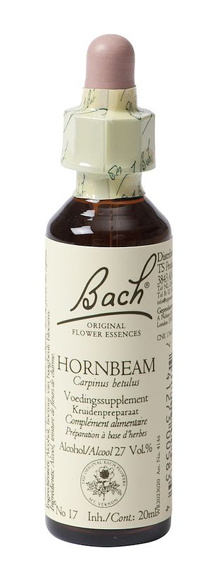 Foto van Bach flower remedies haagbeuk 17