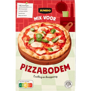 Foto van Jumbo mix voor italiaanse pizza bodem 450g