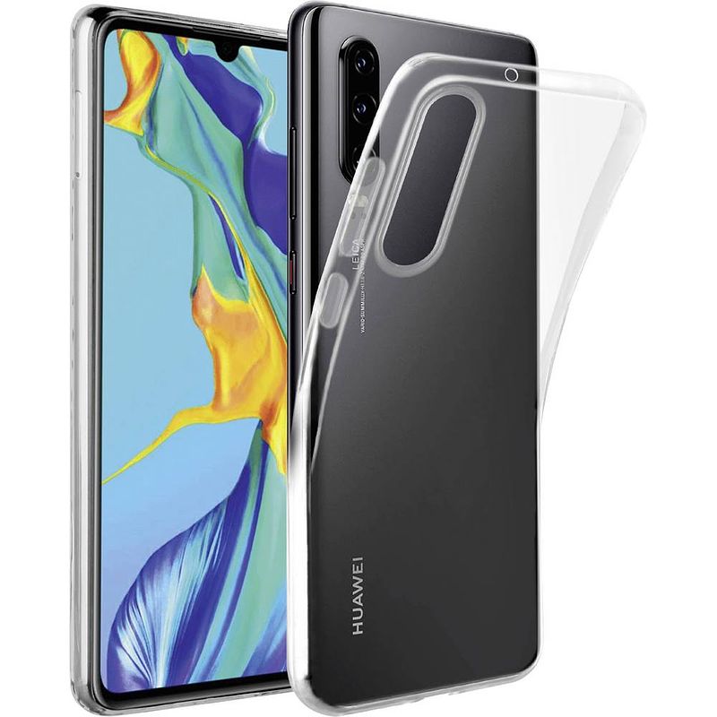 Foto van Vivanco super slim backcover huawei p30 transparant