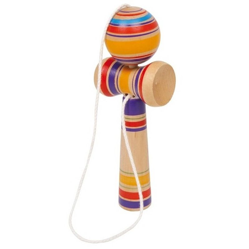 Foto van Small foot houten spel kendama 8 x 8 x 18 cm