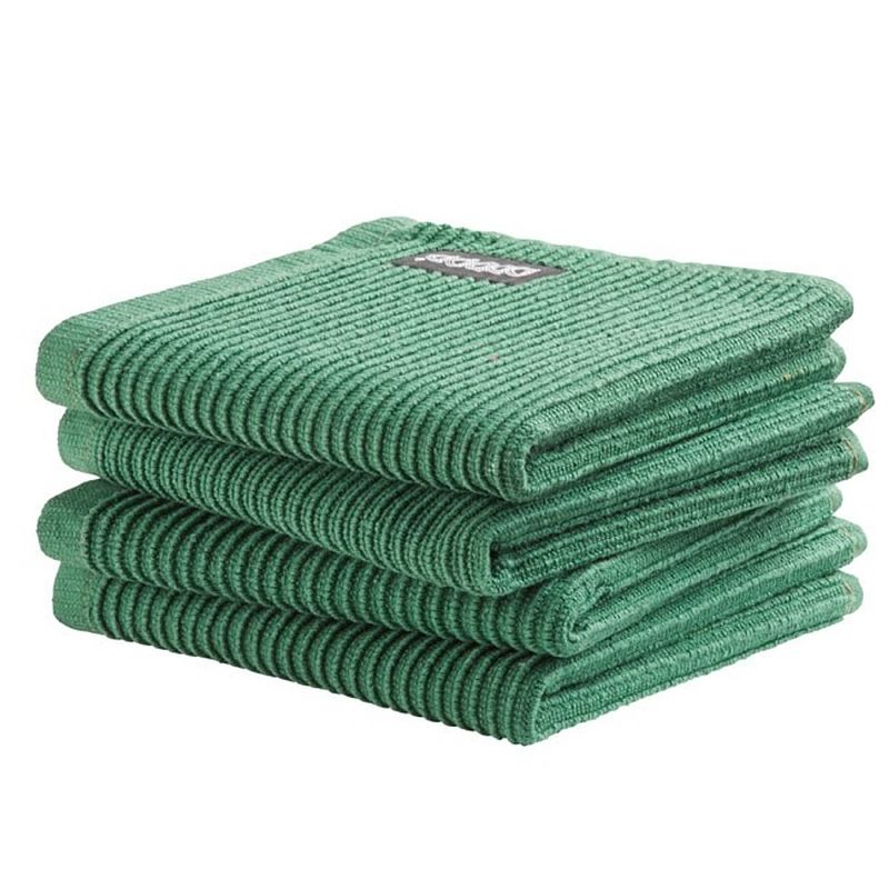 Foto van Ddddd vaatdoek basic classic green (4 stuks)