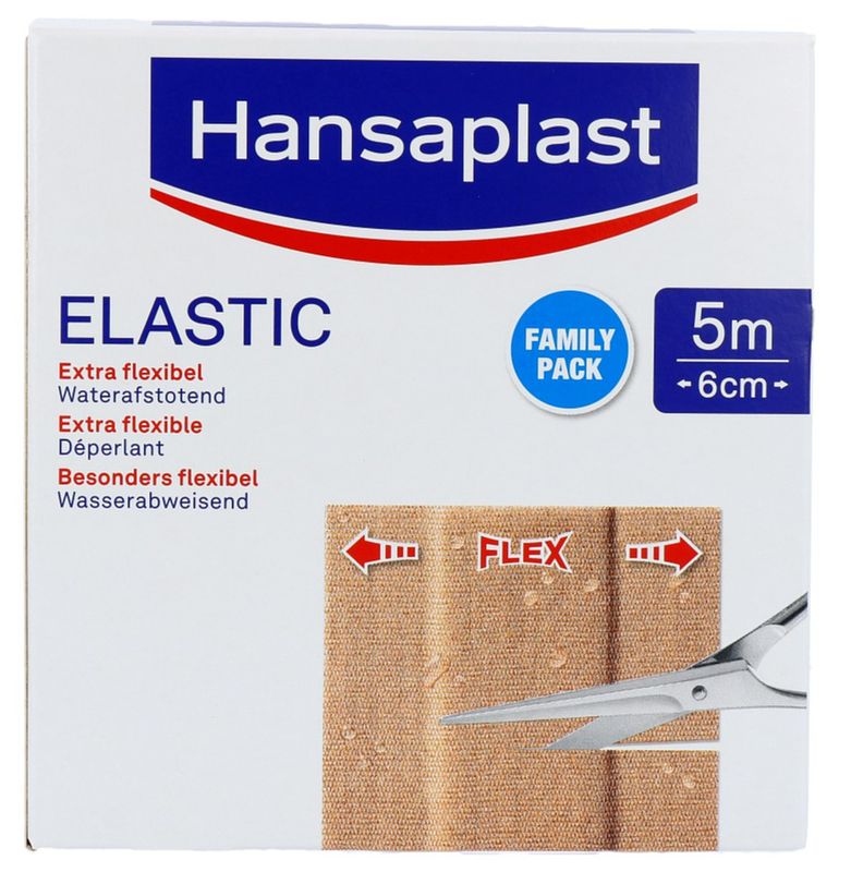 Foto van Hansaplast elastic extra flexibel family pack