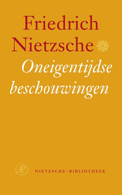 Foto van Oneigentijdse beschouwingen - friedrich nietzsche - ebook (9789029582483)