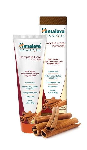 Foto van Himalaya herbals tandpasta complete care kaneel