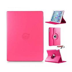 Foto van Ipad mini 3 hoes, hard roze 360 graden draaibare hoes ipad mini hoes 1 2 3 - ipad hoes, tablethoes