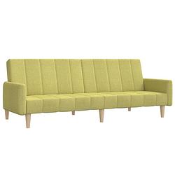 Foto van The living store bedbank - groen - 220 x 84.5 x 69 cm - multifunctioneel