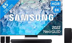 Foto van Samsung neo qled 8k 85qn900b (2022) + soundbar