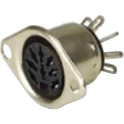 Foto van Hirschmann 930 010-200-200 din-connector flensbus, contacten recht aantal polen: 5 zilver 200 stuk(s)