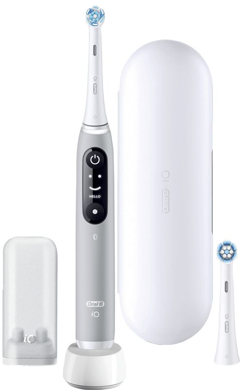 Foto van Oral-b io series 6n grijs + extra io gentle care opzetborstel