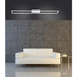 Foto van Paul neuhaus 8085-55 inigo led-plafondlamp 36 w rvs