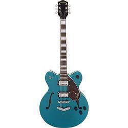 Foto van Gretsch g2622 streamliner centerblock dc ocean turquoise semi-akoestische gitaar