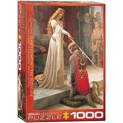 Foto van Eurographics puzzel the accolade - edmund blair leighton - 1000 stukjes