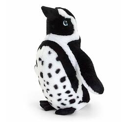 Foto van Keel toys pluche humboldt pinguin knuffeldier - wit/zwart - staand - 40 cm - knuffeldier