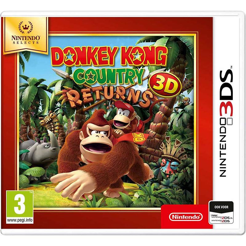 Foto van 3ds donkey kong country returns 3d