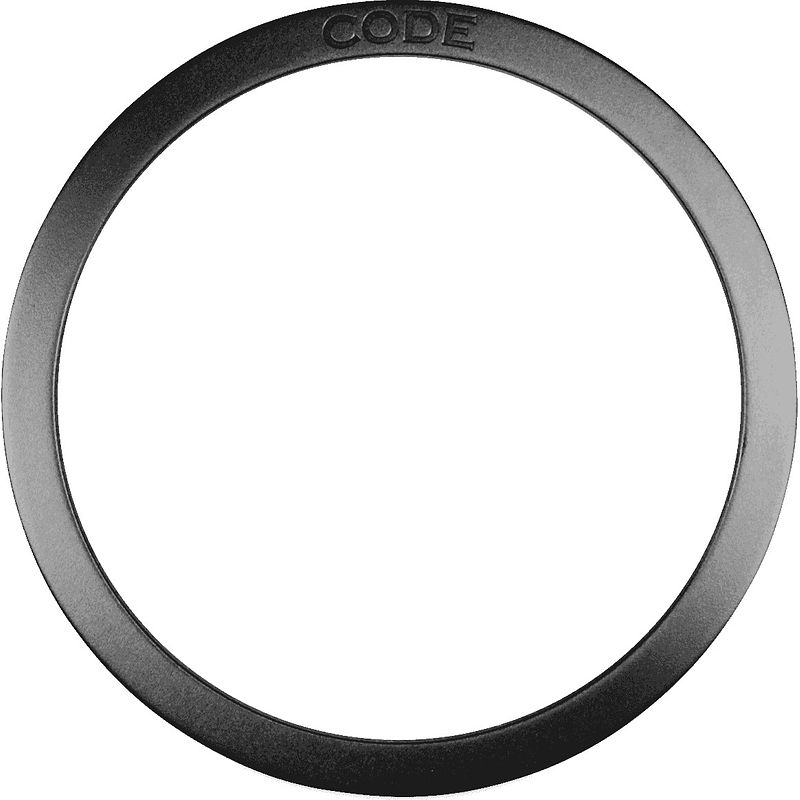 Foto van Code drum heads prthlbl31 port hole 3 inch, zwart