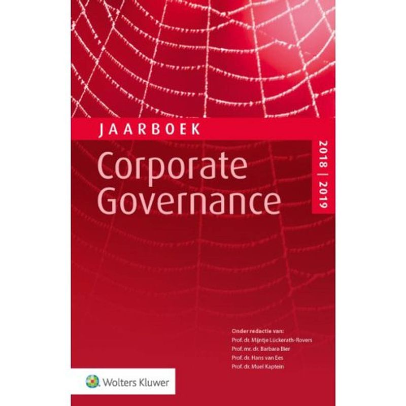 Foto van Jaarboek corporate governance 2018-2019