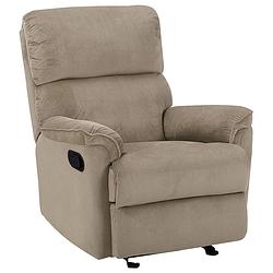 Foto van Beliani everton - fauteuil-bruin-polyester