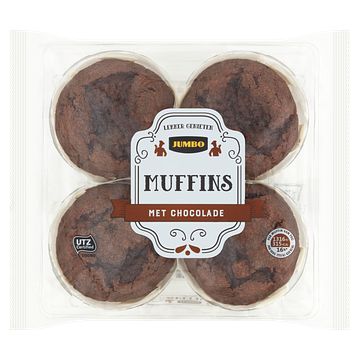 Foto van Jumbo muffins met chocolade 300g