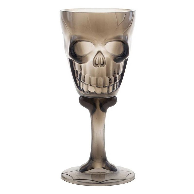 Foto van Funny fashion halloween drinkbeker/kelk - horror thema - 15 cm - plastic - feestdecoratievoorwerp