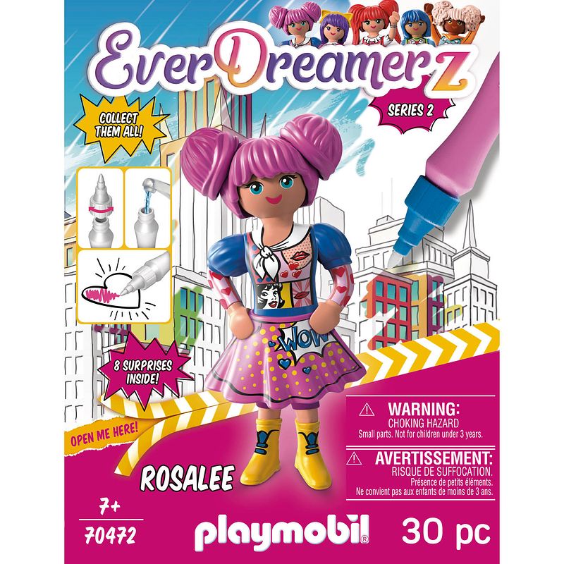 Foto van Playmobil everdreamerz rosalee ""comic world"" 70472