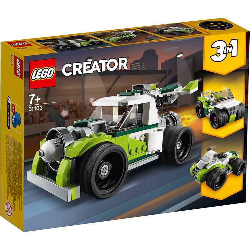 Foto van Lego creator raketwagen 31103