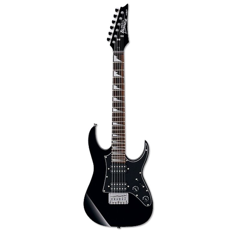 Foto van Ibanez grgm21 black night 3/4 elektrische gitaar