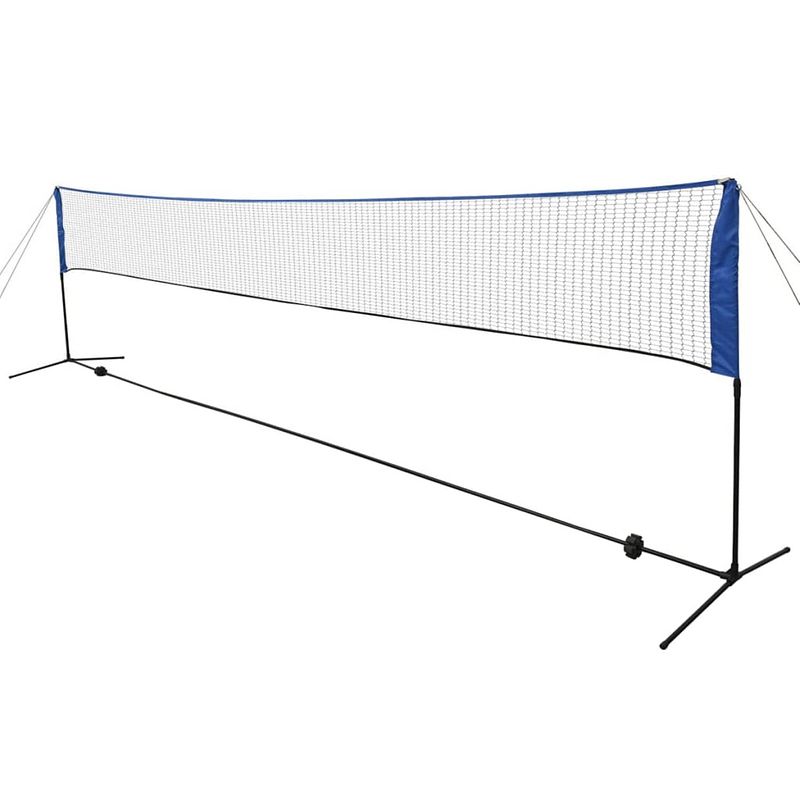 Foto van Vidaxl badmintonnet met shuttles 600 x 155 cm